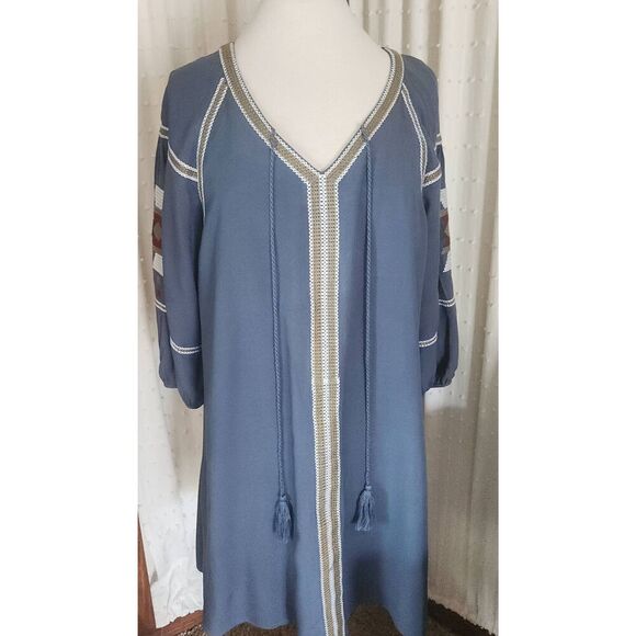 She + Sky western midi lined dress - Picture 11 of 12